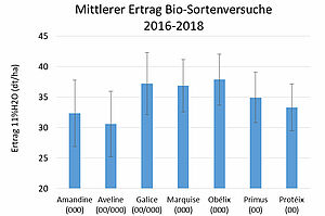 Grafik mit Säulen